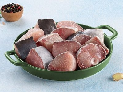 River Pangash Fish Curry Cut include head pieces (Size: 1.5kg)